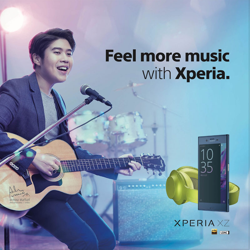 Feel more music with Xperia