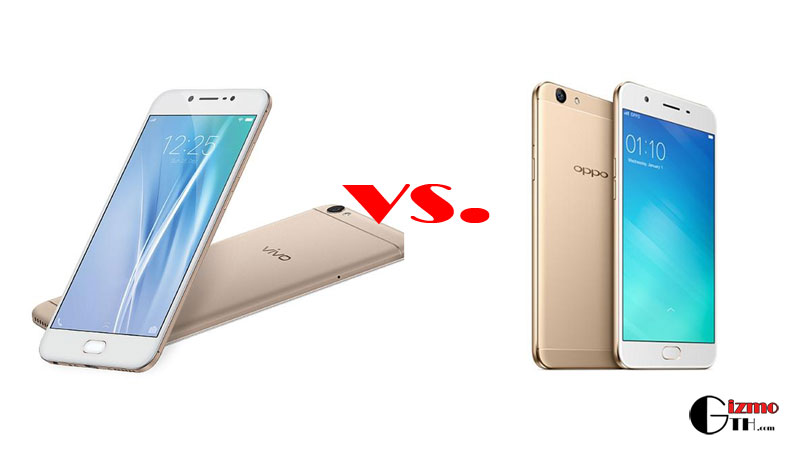 vivo V5 vs Oppo F1s