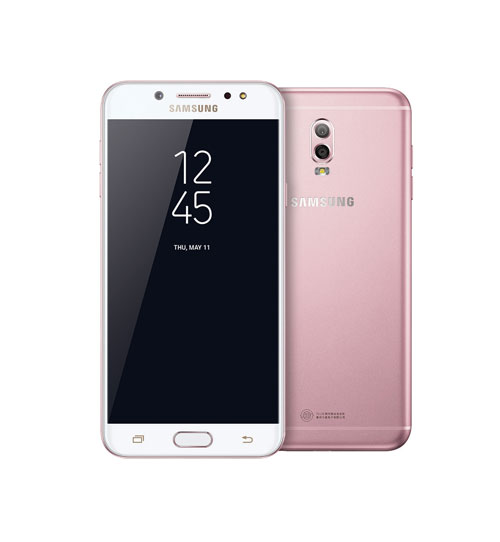 Samsung Galaxy J7+ สีชมพู