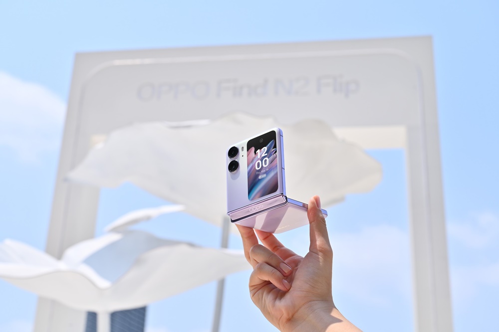 OPPO วางจำหน่าย OPPO Find N2 Flip เขย่าตลาดสมาร์ตโฟนจอพับ