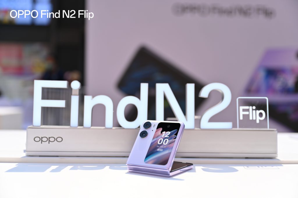 OPPO Find N2 Flip เขย่าตลาดสมาร์ตโฟนจอพับ ส่งยอดขายจากดีแทคพุ่งขึ้น 147% พร้อมมอบประสบการณ์พับที่ดีกว่าในทุกด้าน