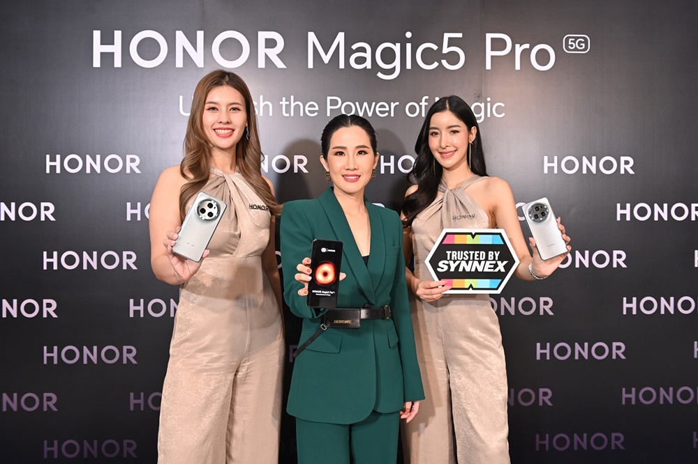เปิดตัว HONOR Magic5 Pro 5G สมาร์ทโฟนเรือธงการันตีรางวัล